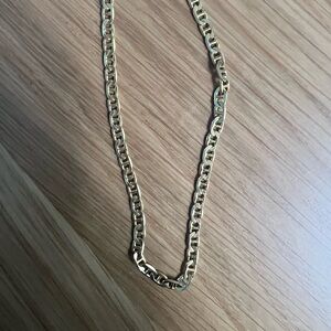 14 K plated necklace - gold chain